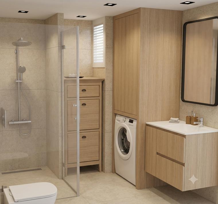 Banyo banyo dolabı ve banyo tasarımı