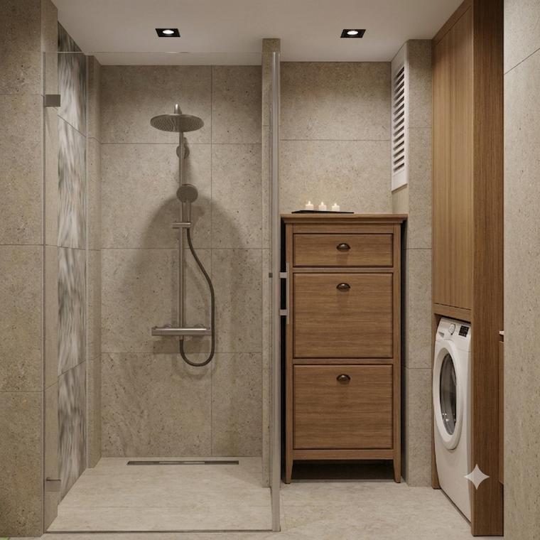 Banyo banyo dolabı ve banyo tasarımı, görsel 2