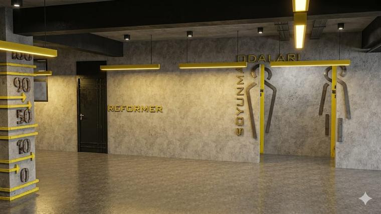 Endorphin Spor Center spor salonu iç mimari tasarımı, görsel 5